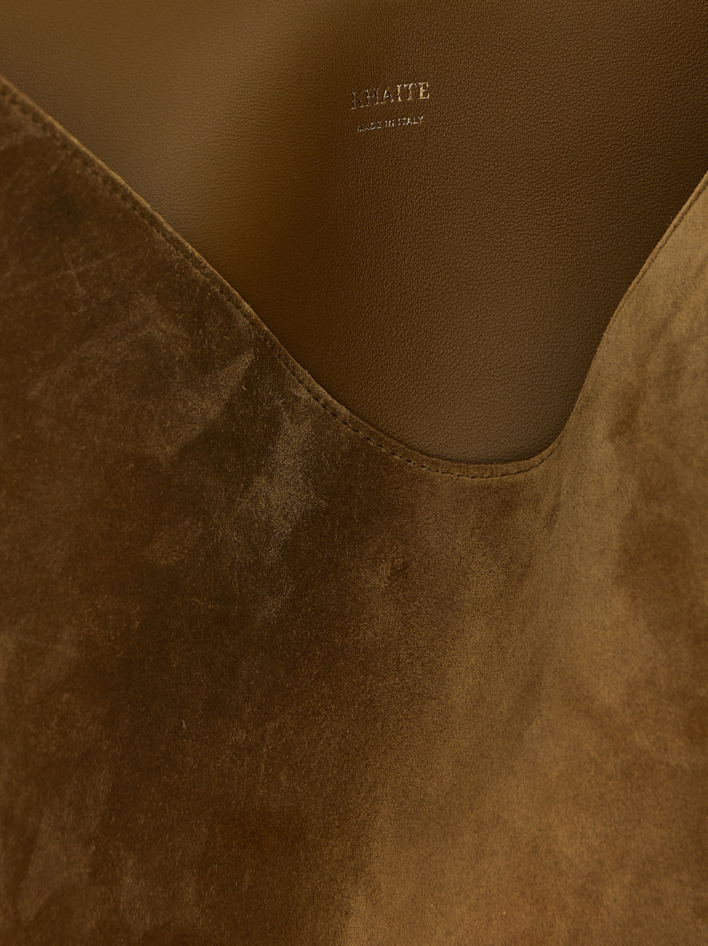 Brown Calfskin Tote Bag