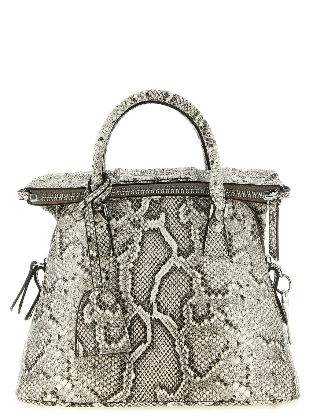 Gray Goatskin Shoulder Bag