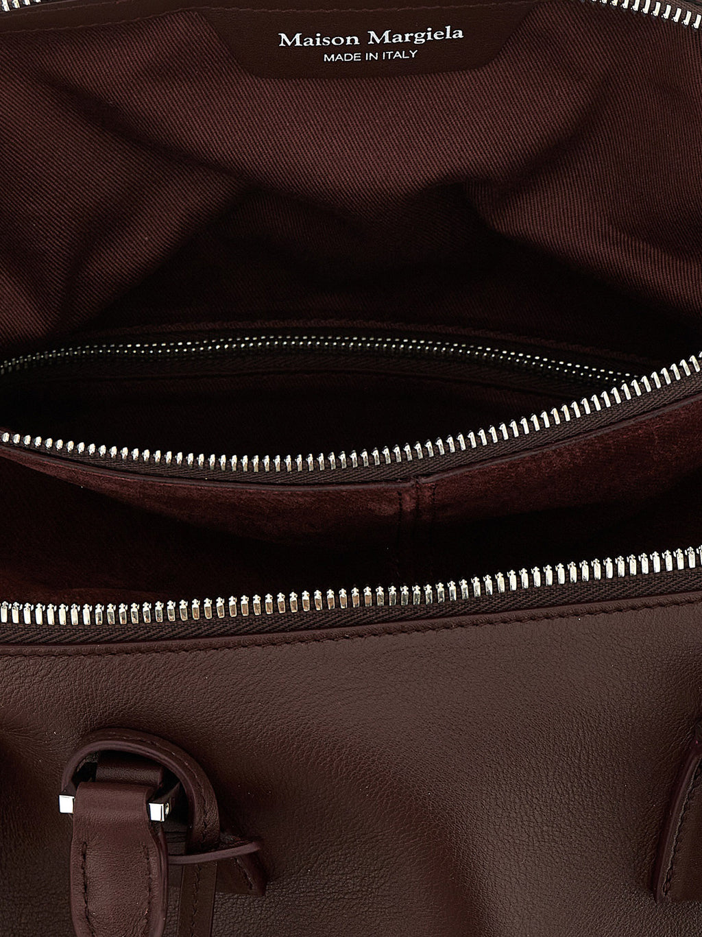 Bordeaux Calfskin Shoulder Bag