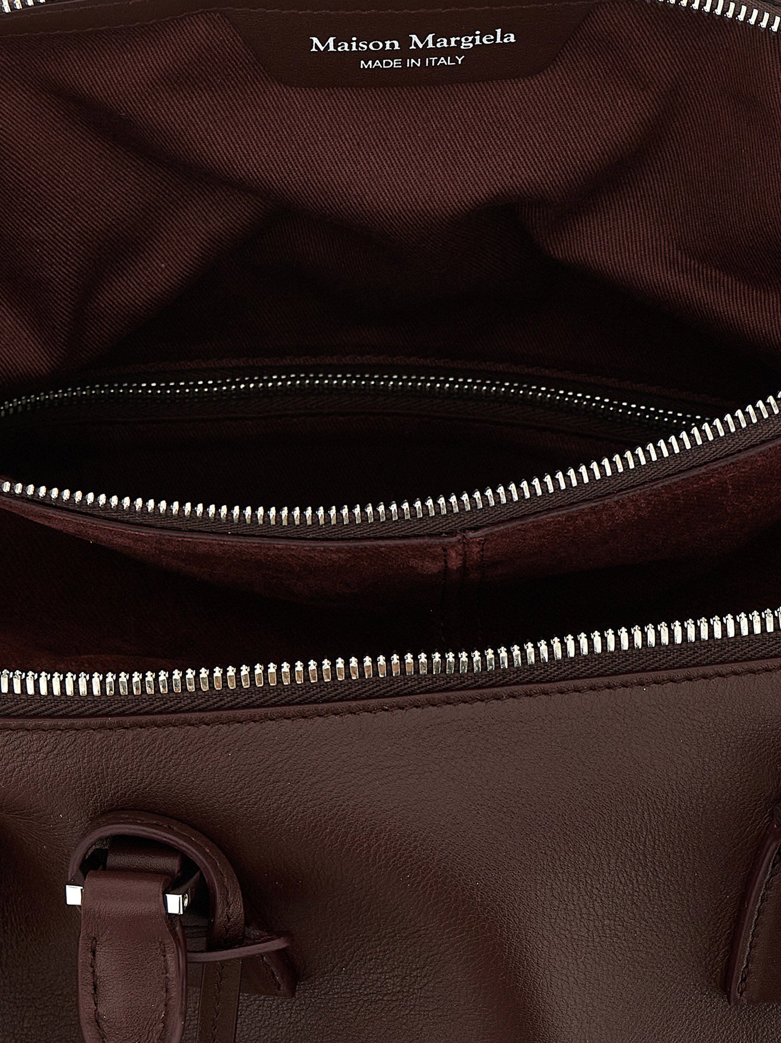 Bordeaux Calfskin Shoulder Bag