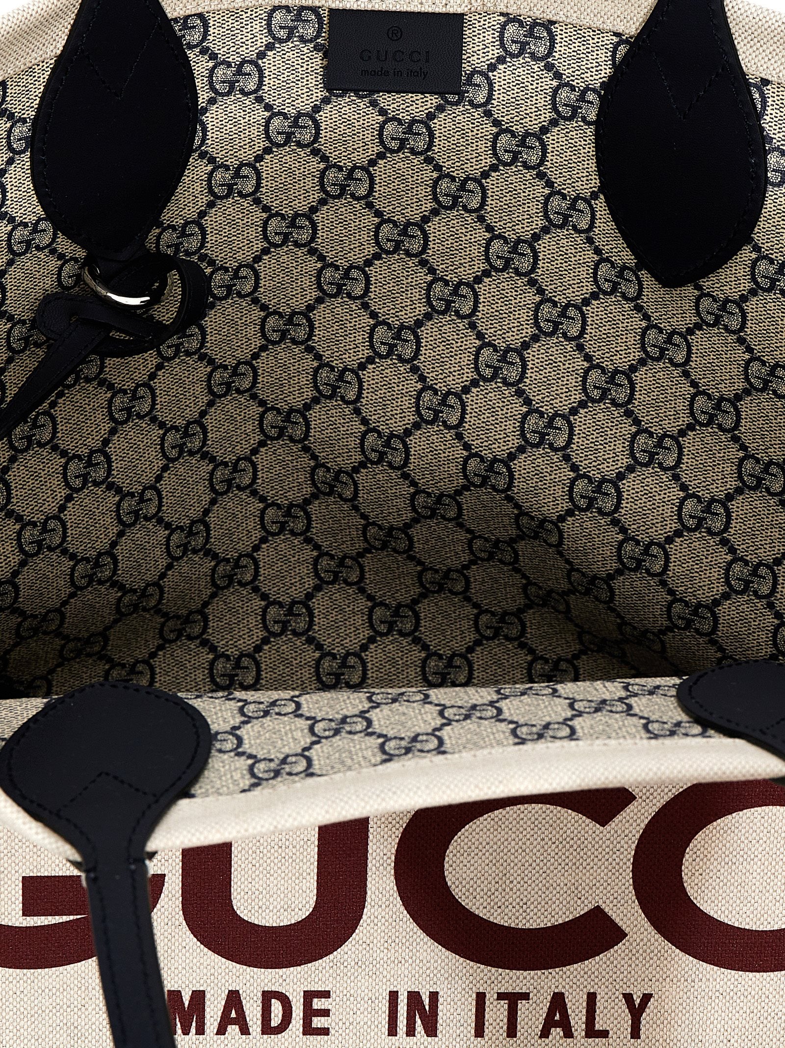Gucci Beige Polyethylene Tote Bag