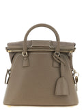 Gray Calfskin Shoulder Bag