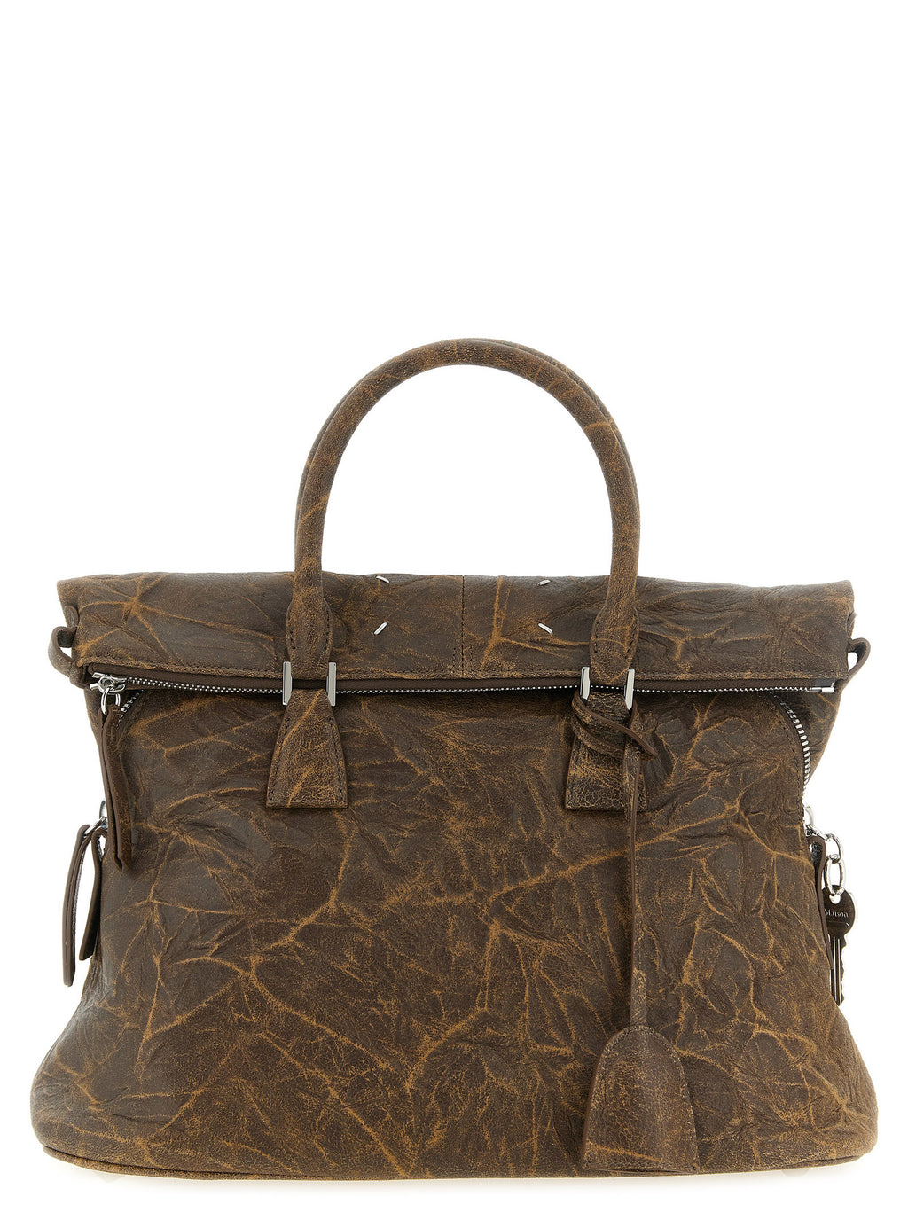 Brown Goatskin Shoulder Bag