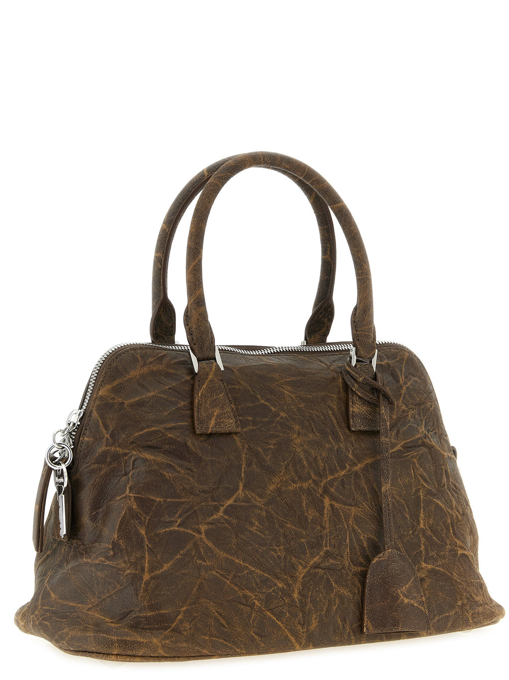 Brown Goatskin Shoulder Bag