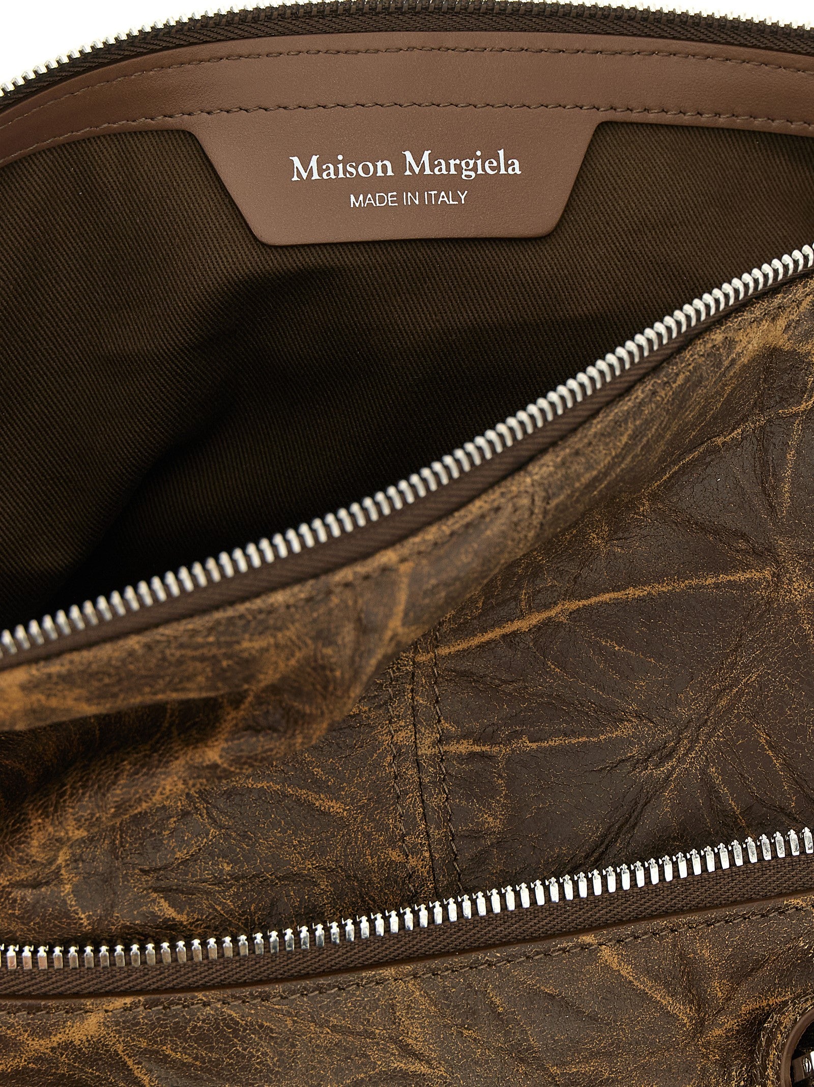 Brown Goatskin Shoulder Bag