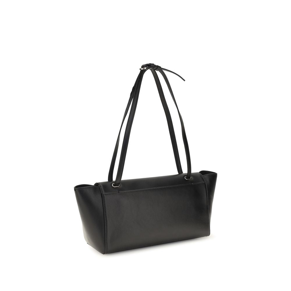 Black Calf Leather Bos Taurus Shoulder Bag