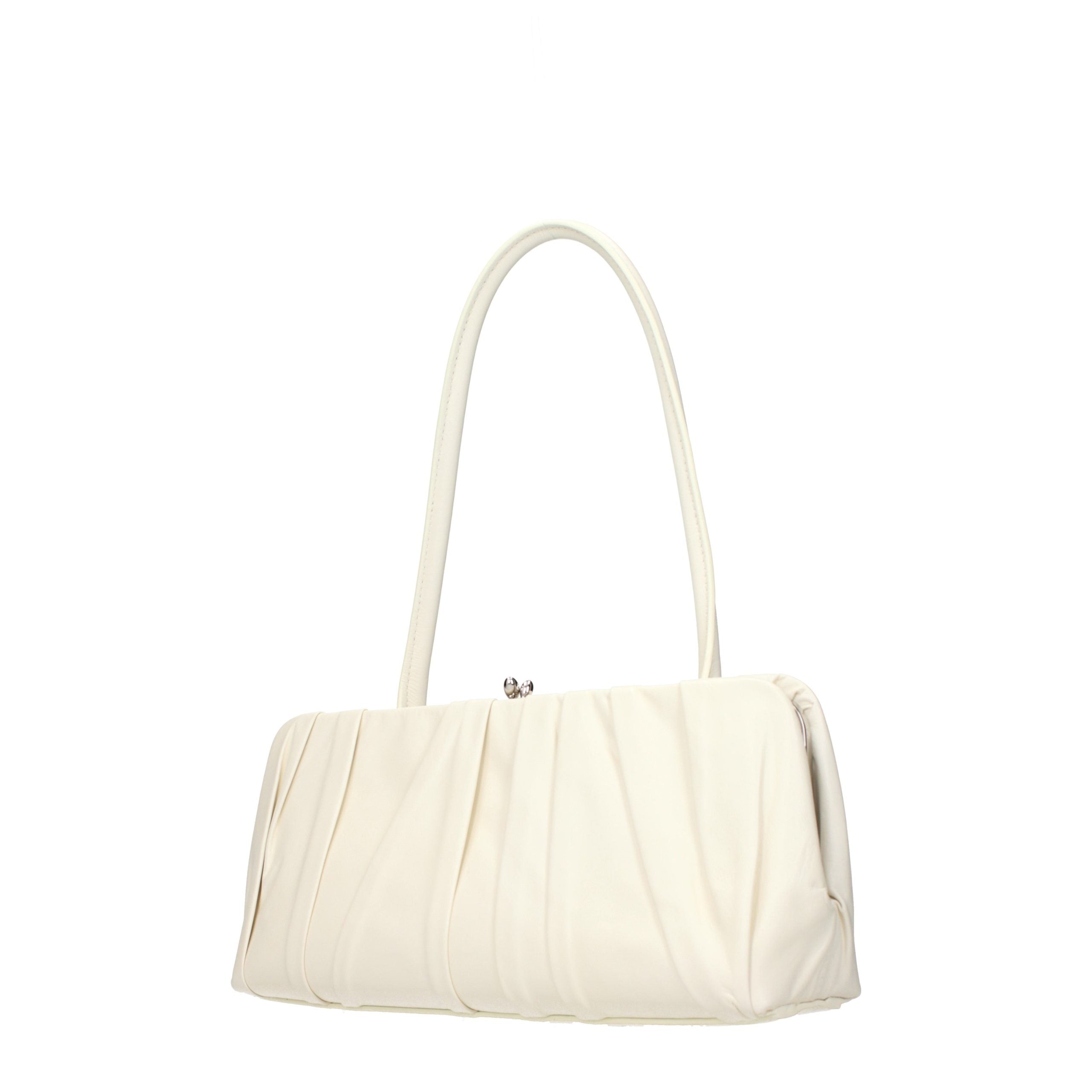 White Leather Shoulder Bag