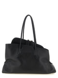 Black Calfskin Shoulder Bag