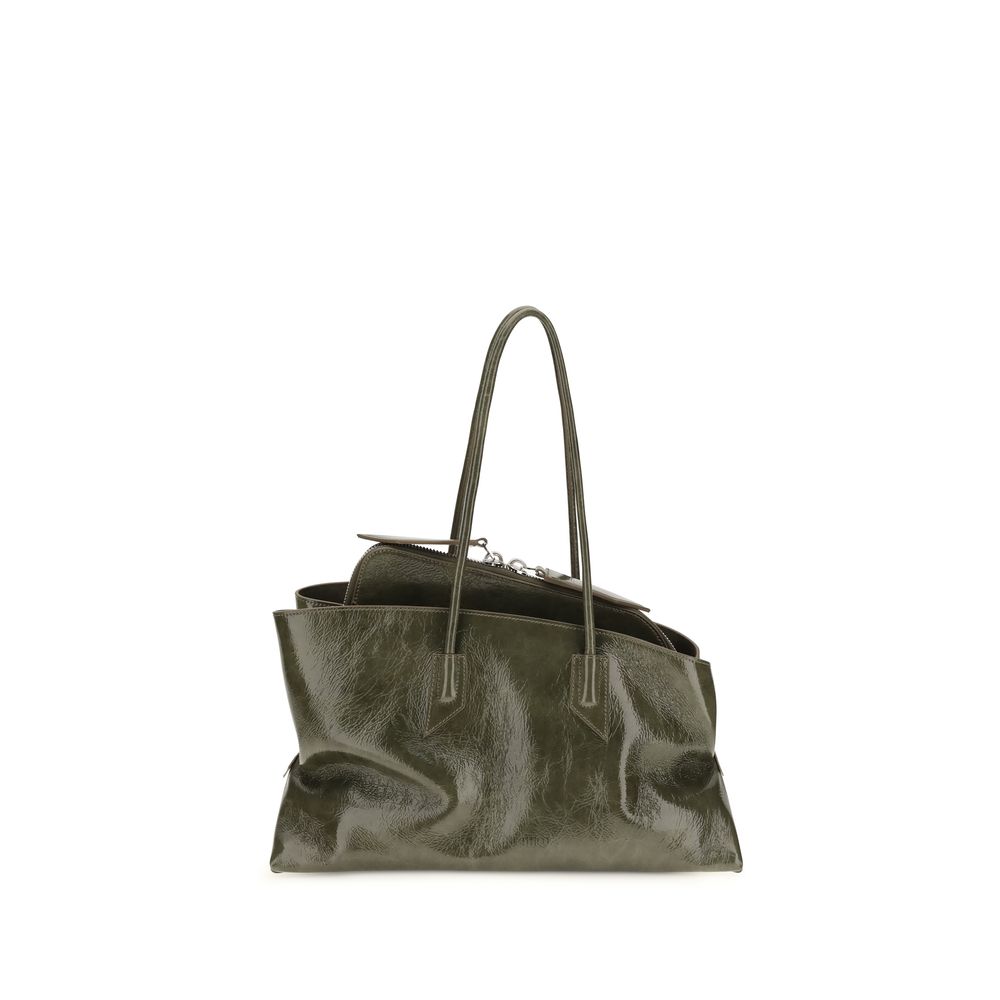 Bicolor Calf Leather Bos Taurus Shoulder Bag