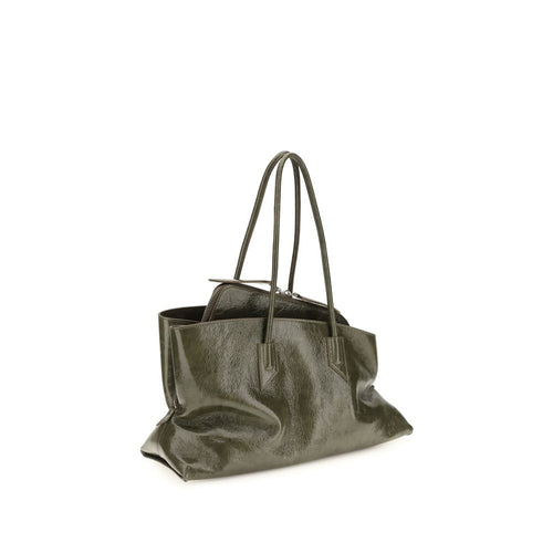 Bicolor Calf Leather Bos Taurus Shoulder Bag