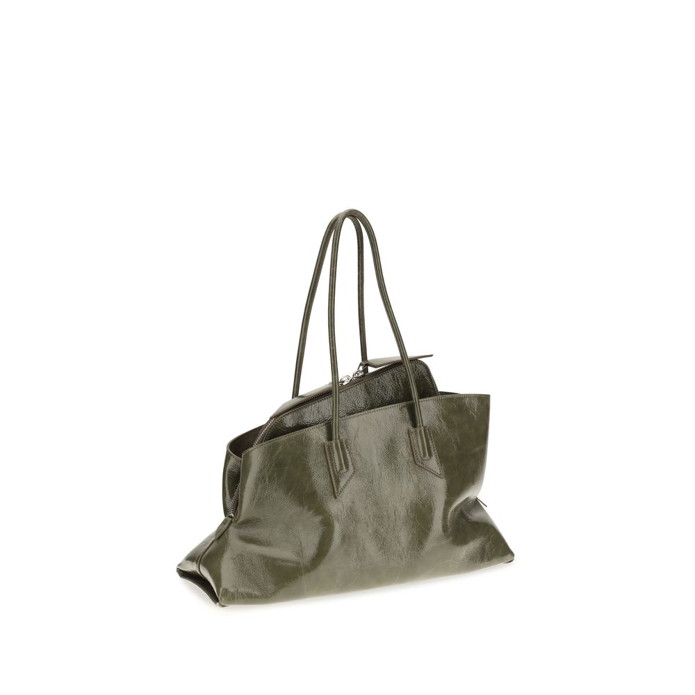 Bicolor Calf Leather Bos Taurus Shoulder Bag