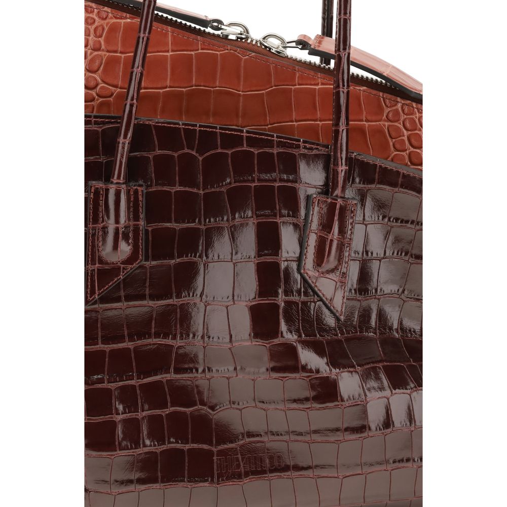 Bordeaux Calf Leather Bos Taurus Shoulder Bag