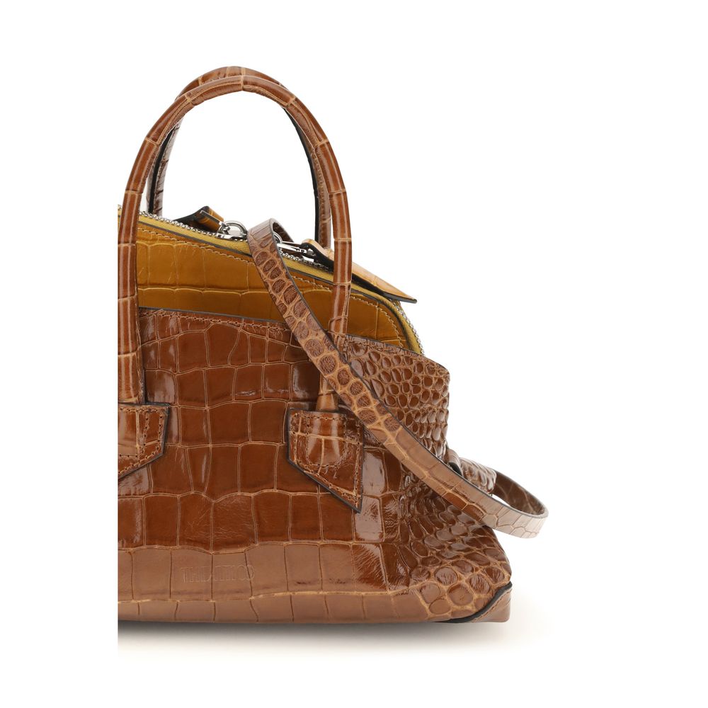 Brown Calf Leather Bos Taurus Handbag