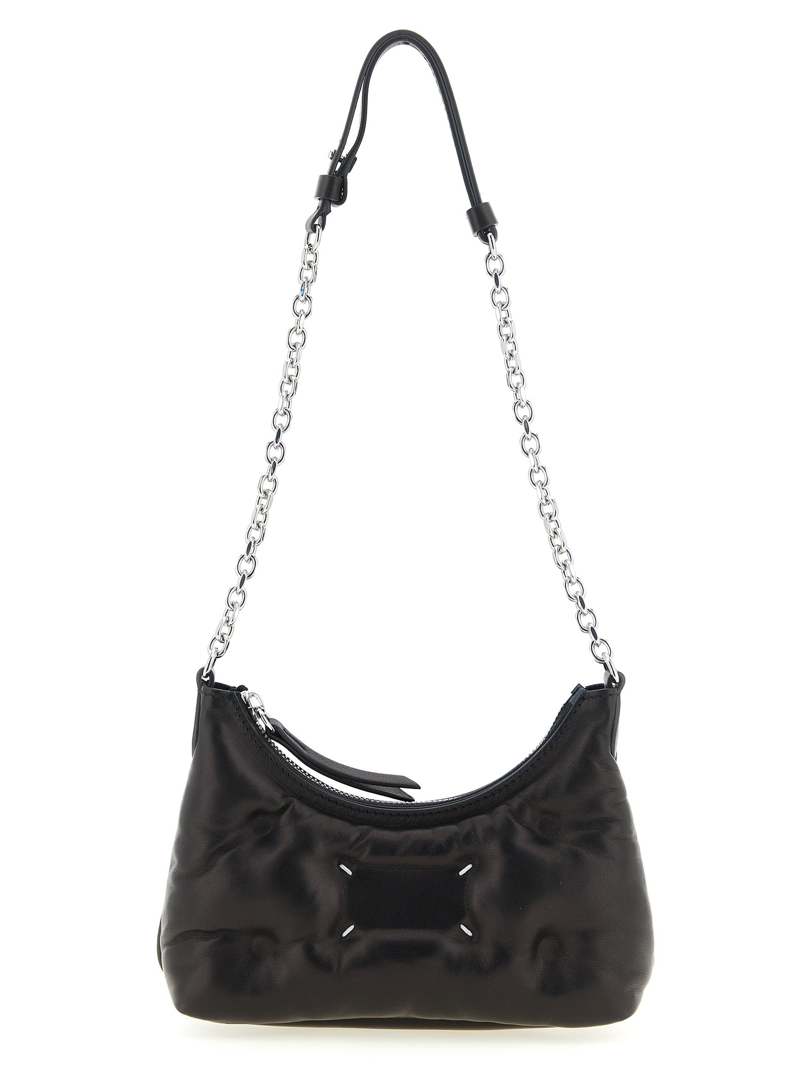 Maison Margiela Black Lamb Leather Crossbody Bag