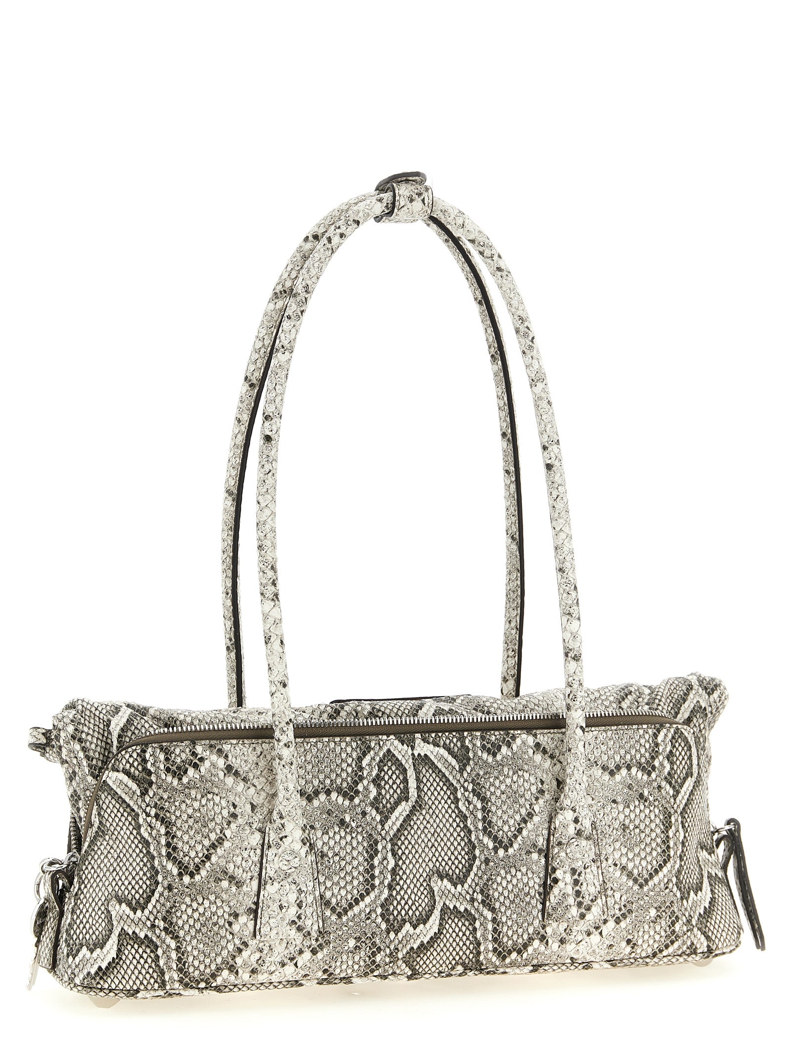 White Goatskin Shoulder Bag