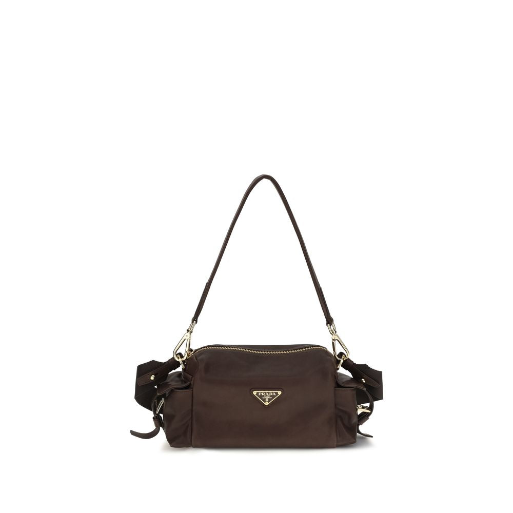 Brown Napa Leather / Calf Bos Taurus Shoulder Bag