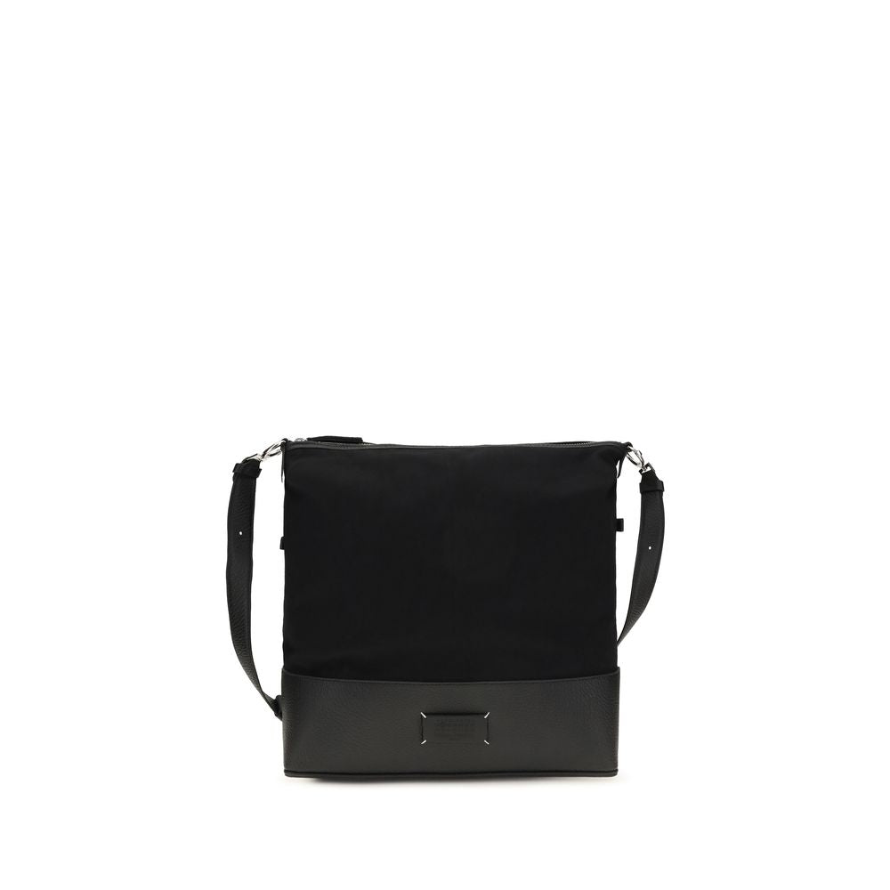 Black Calf Leather Bos Taurus Shoulder Bag
