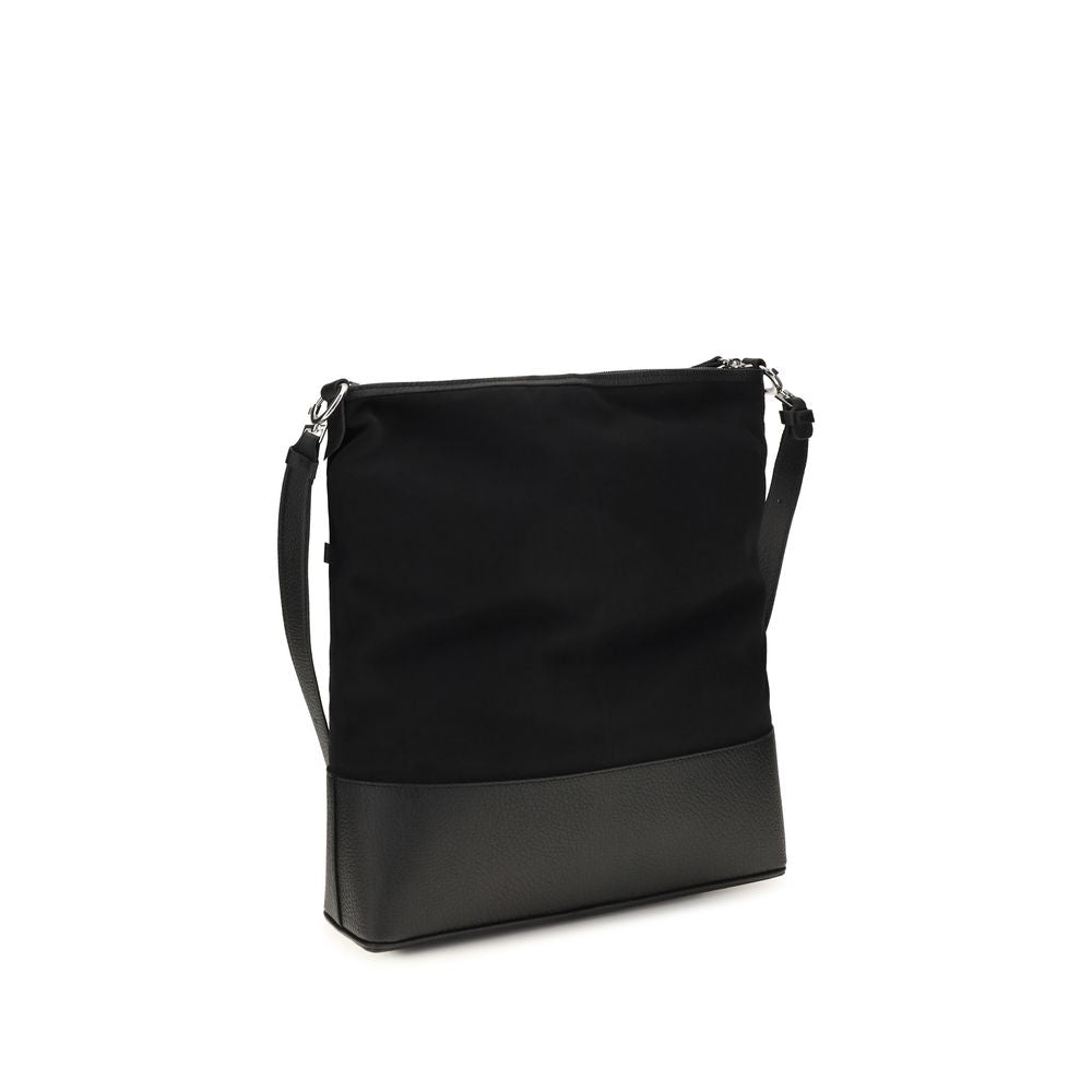 Black Calf Leather Bos Taurus Shoulder Bag