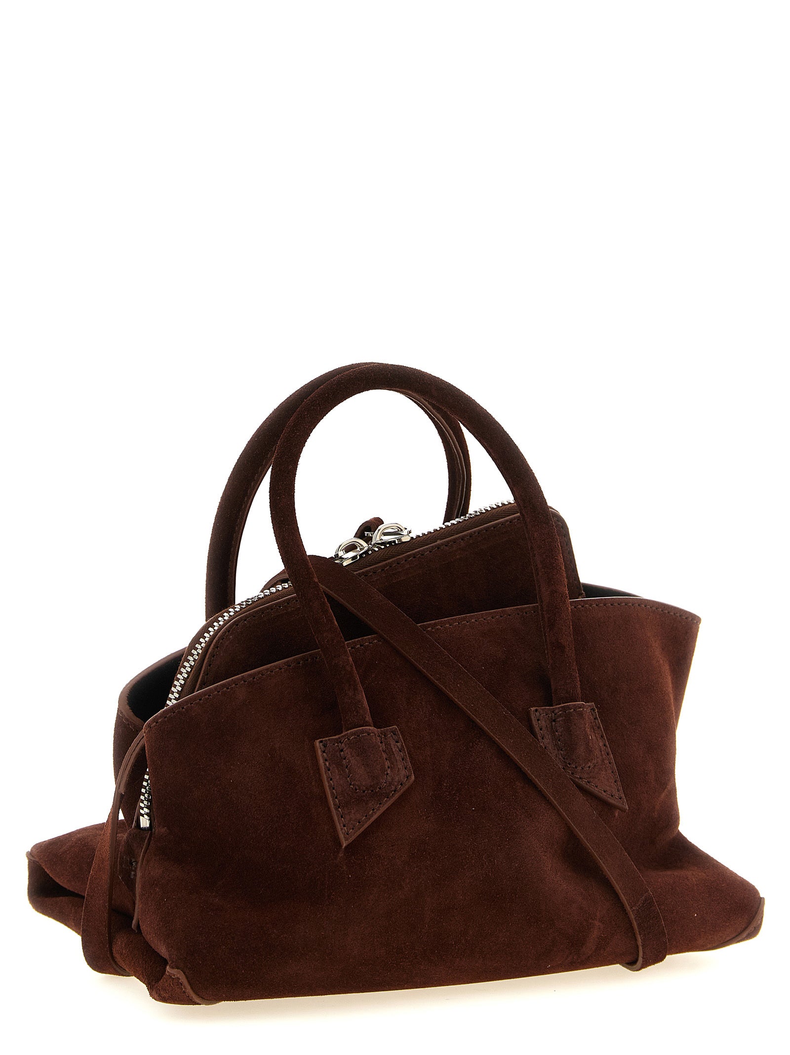 Brown Bovine Leather Handbag
