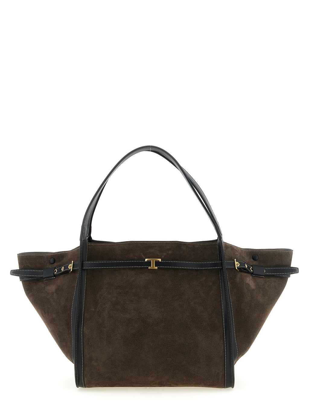 Brown Calfskin Tote Bag