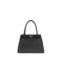 Black Calf Leather Bos Taurus Handbag
