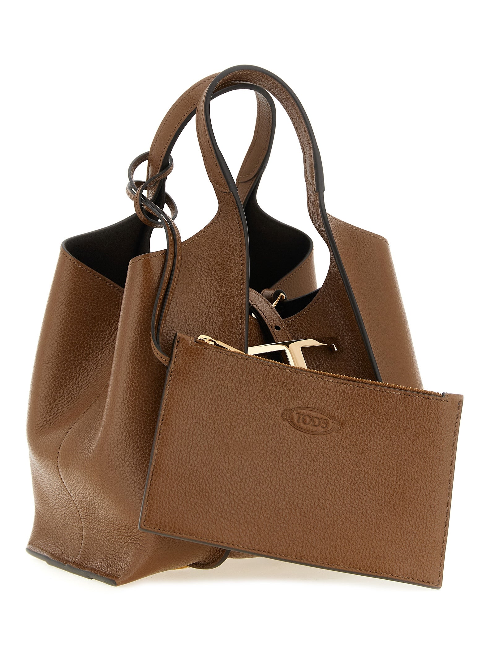 Brown Calfskin Handbag