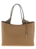 Brown Calfskin Tote Bag