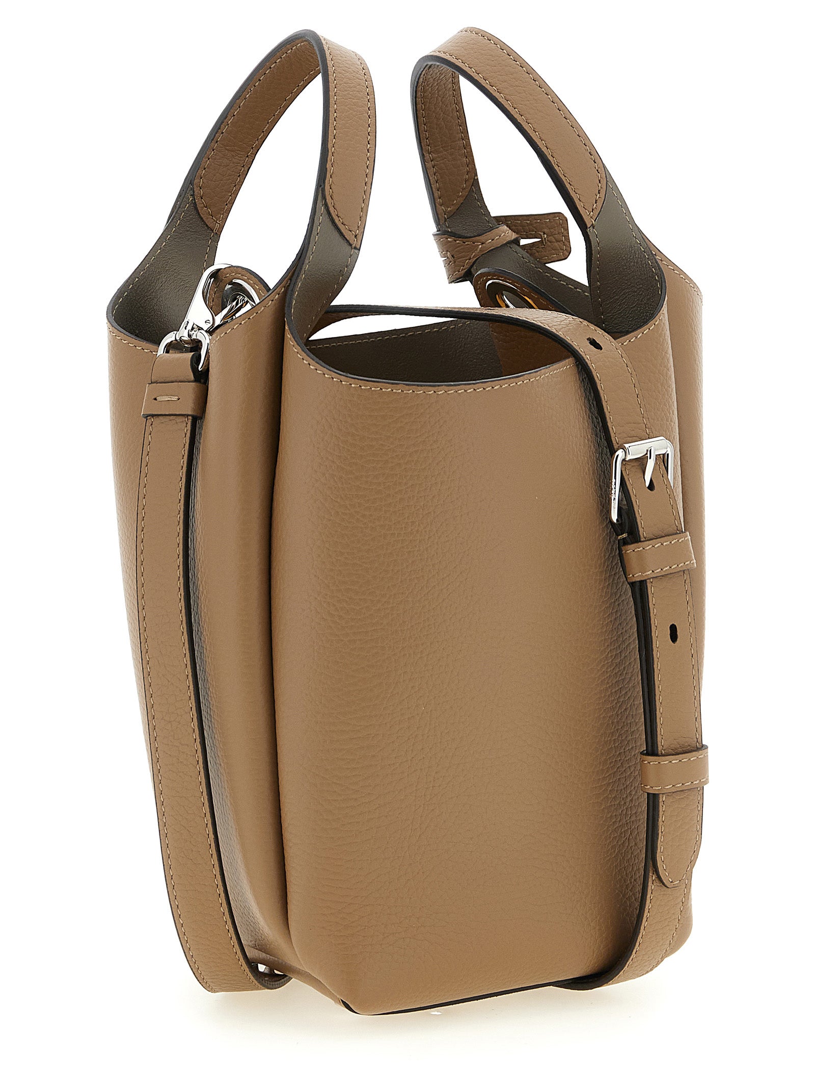 Brown Calfskin Handbag