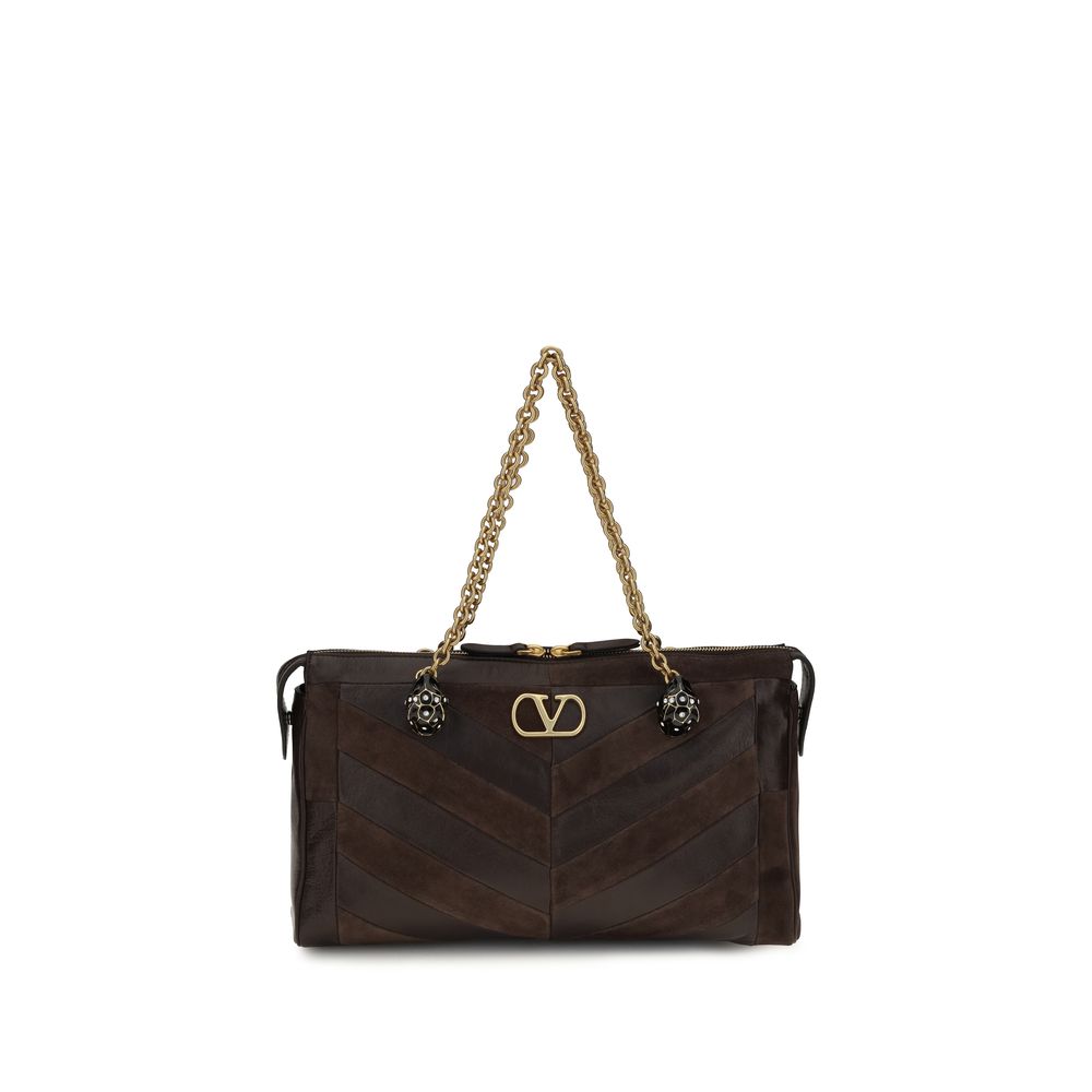 Brown Calf Leather Bos Taurus Shoulder Bag