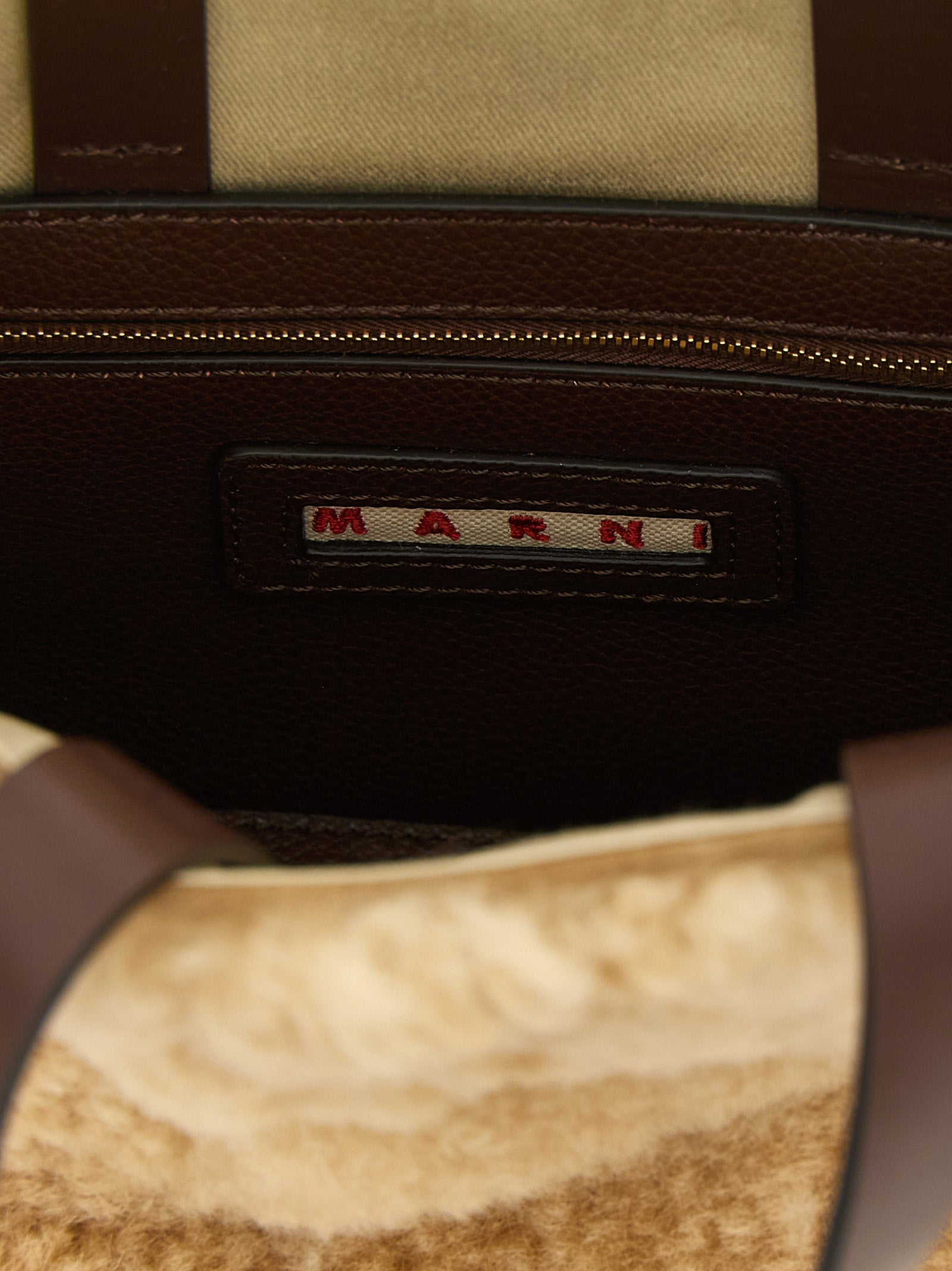 Multicolor Lamb Leather Handbag