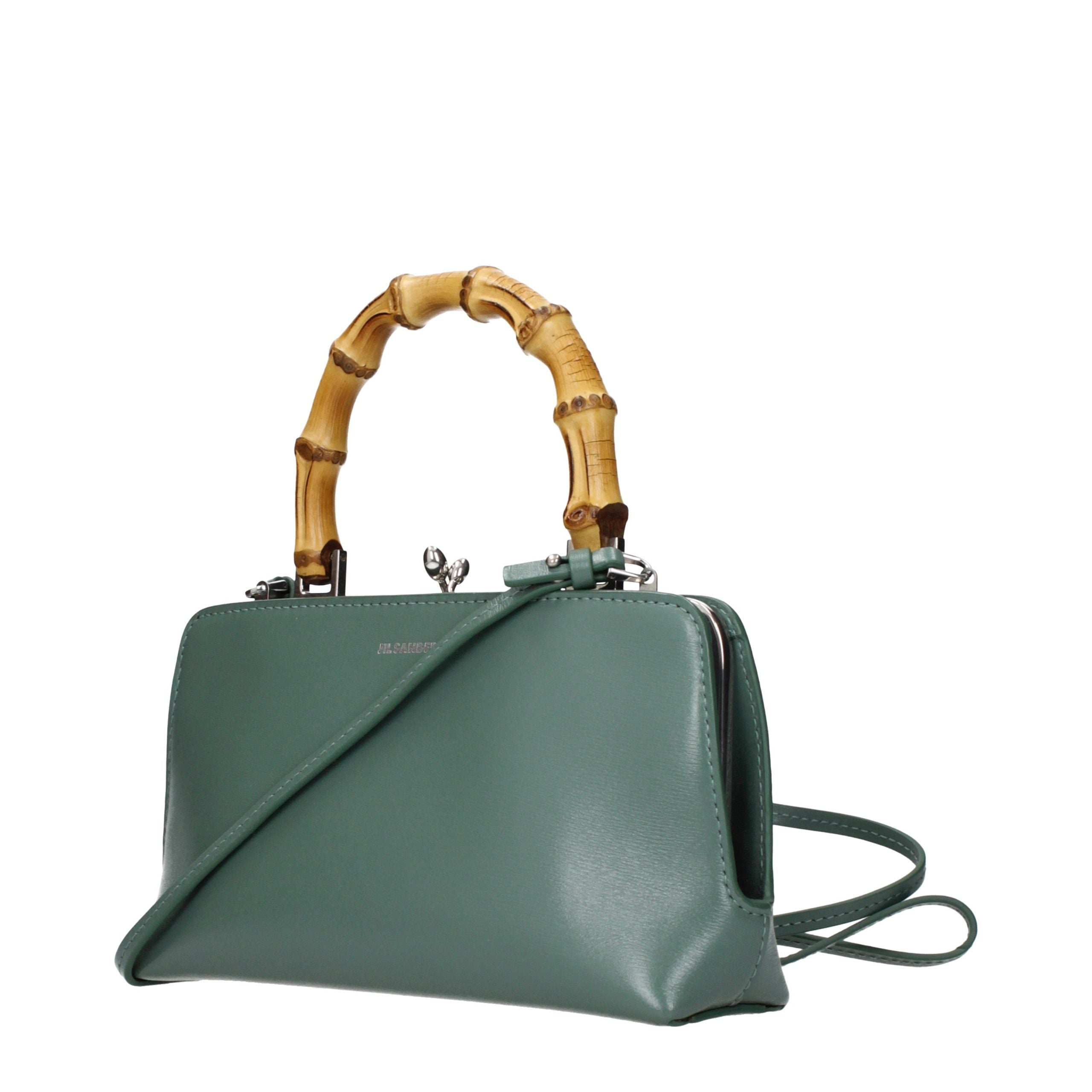 Green Leather Handbag