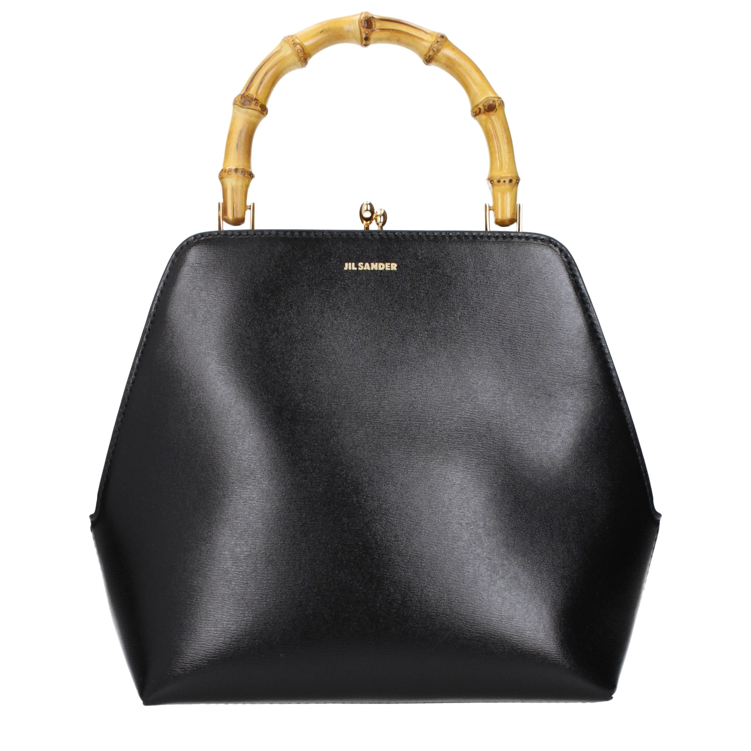 Black Leather Handbag