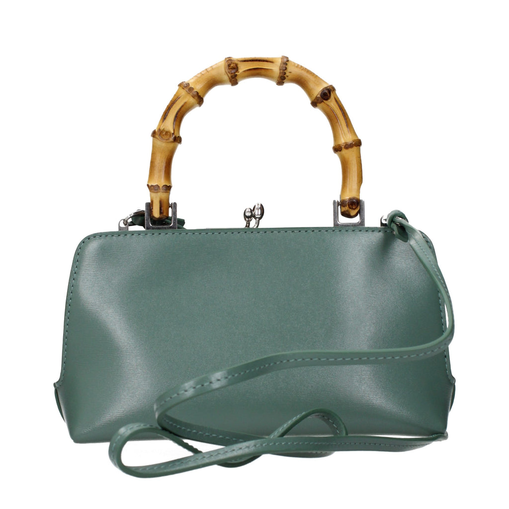 Green Leather Handbag