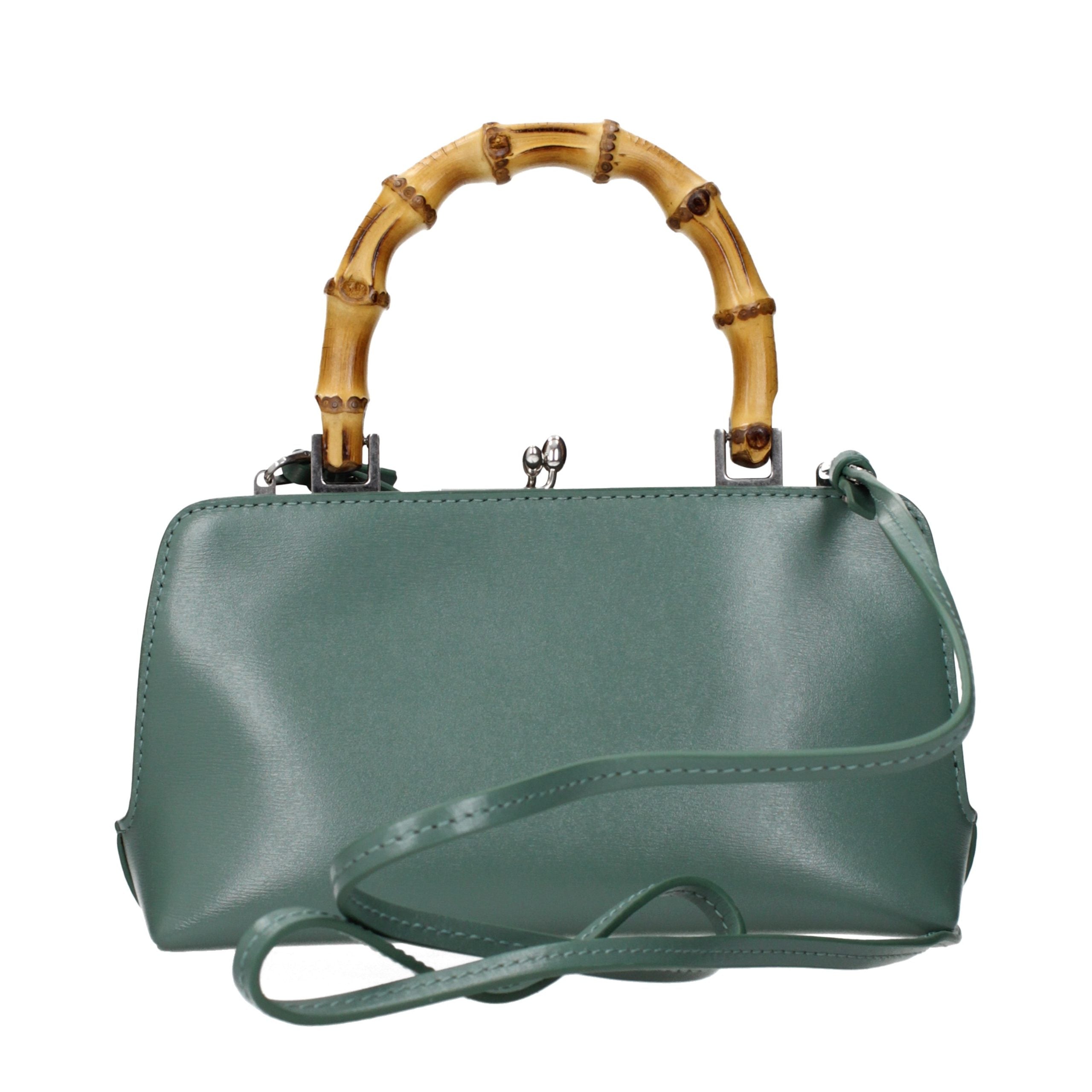 Green Leather Handbag