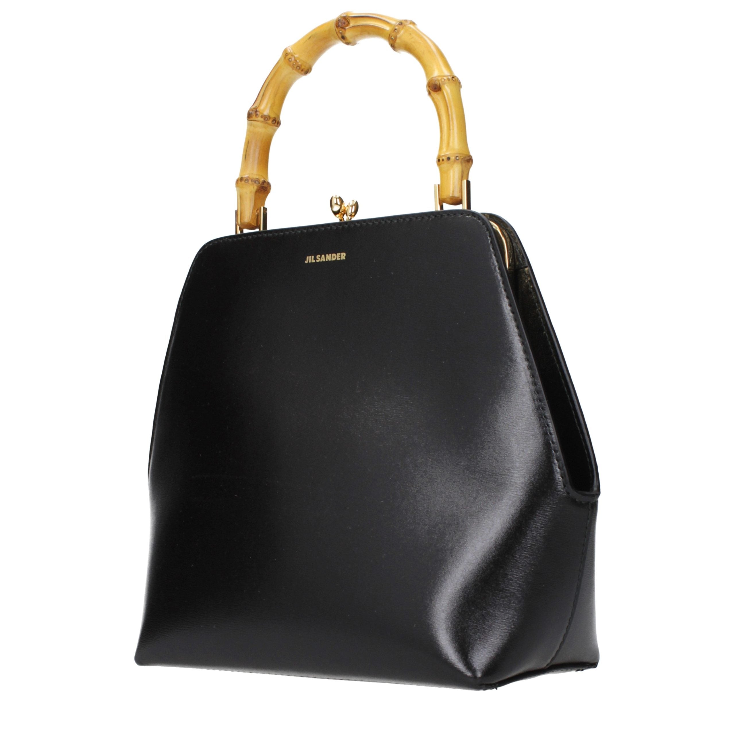 Black Leather Handbag