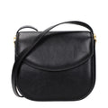 Black Leather Crossbody Bag