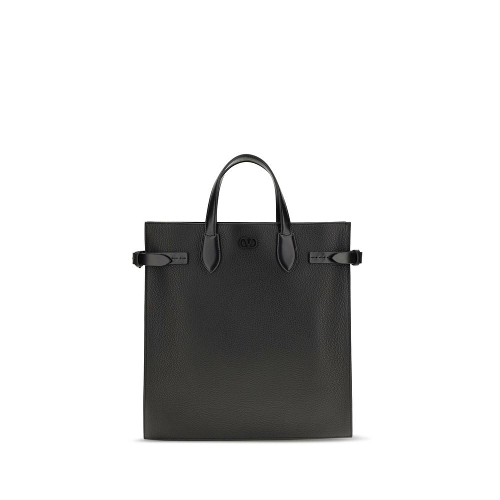 Black Calf Leather Bos Taurus Shoulder Bag