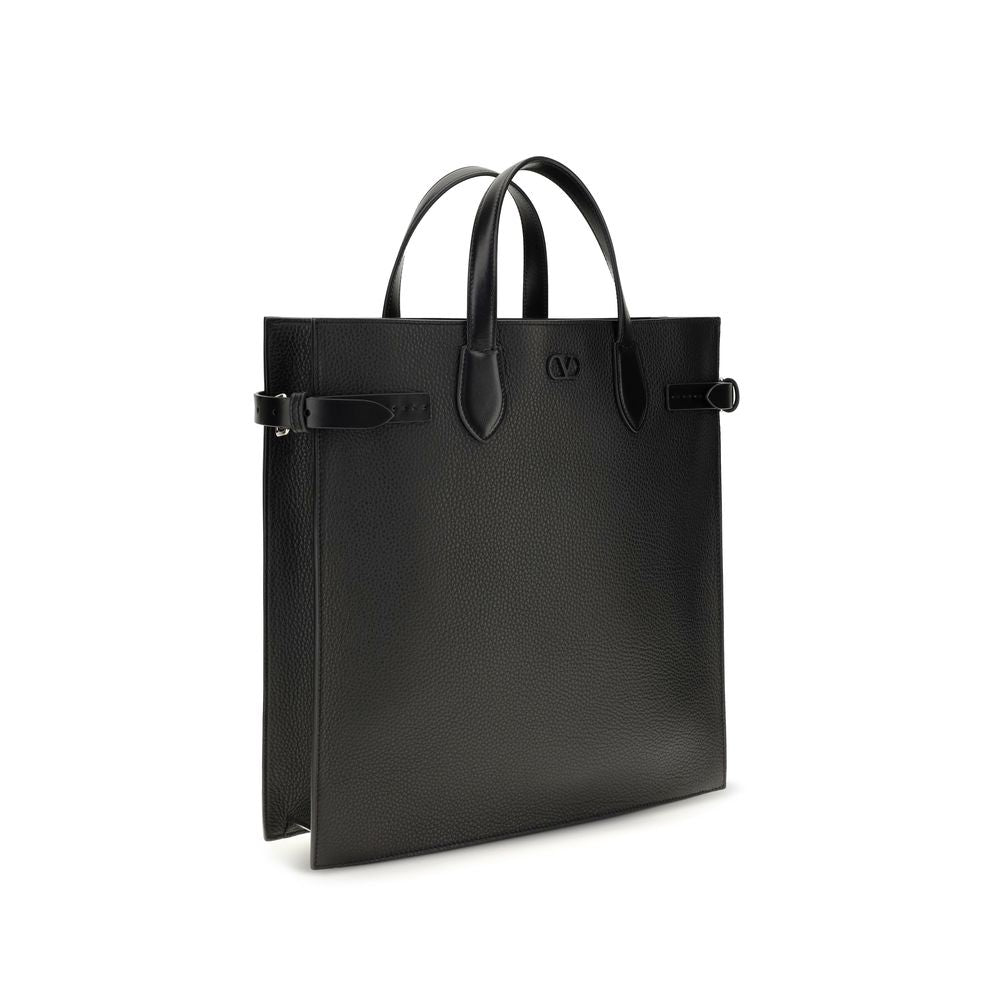 Black Calf Leather Bos Taurus Shoulder Bag
