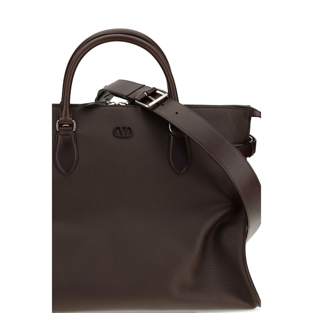 Brown Calf Leather Bos Taurus Handbag