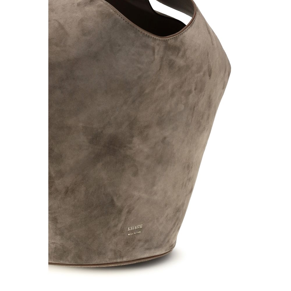 Beige Calf Leather Bos Taurus Shoulder Bag