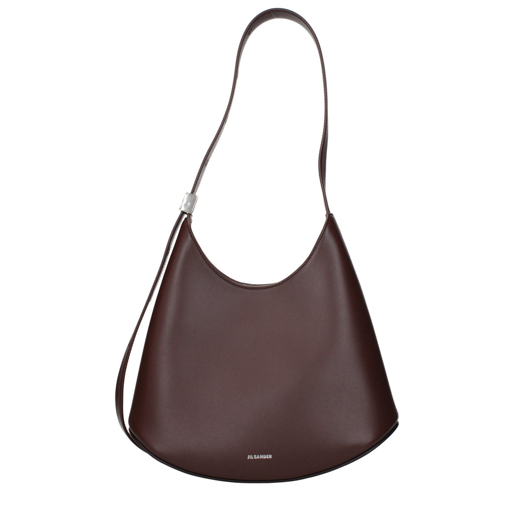 Red Leather Shoulder Bag