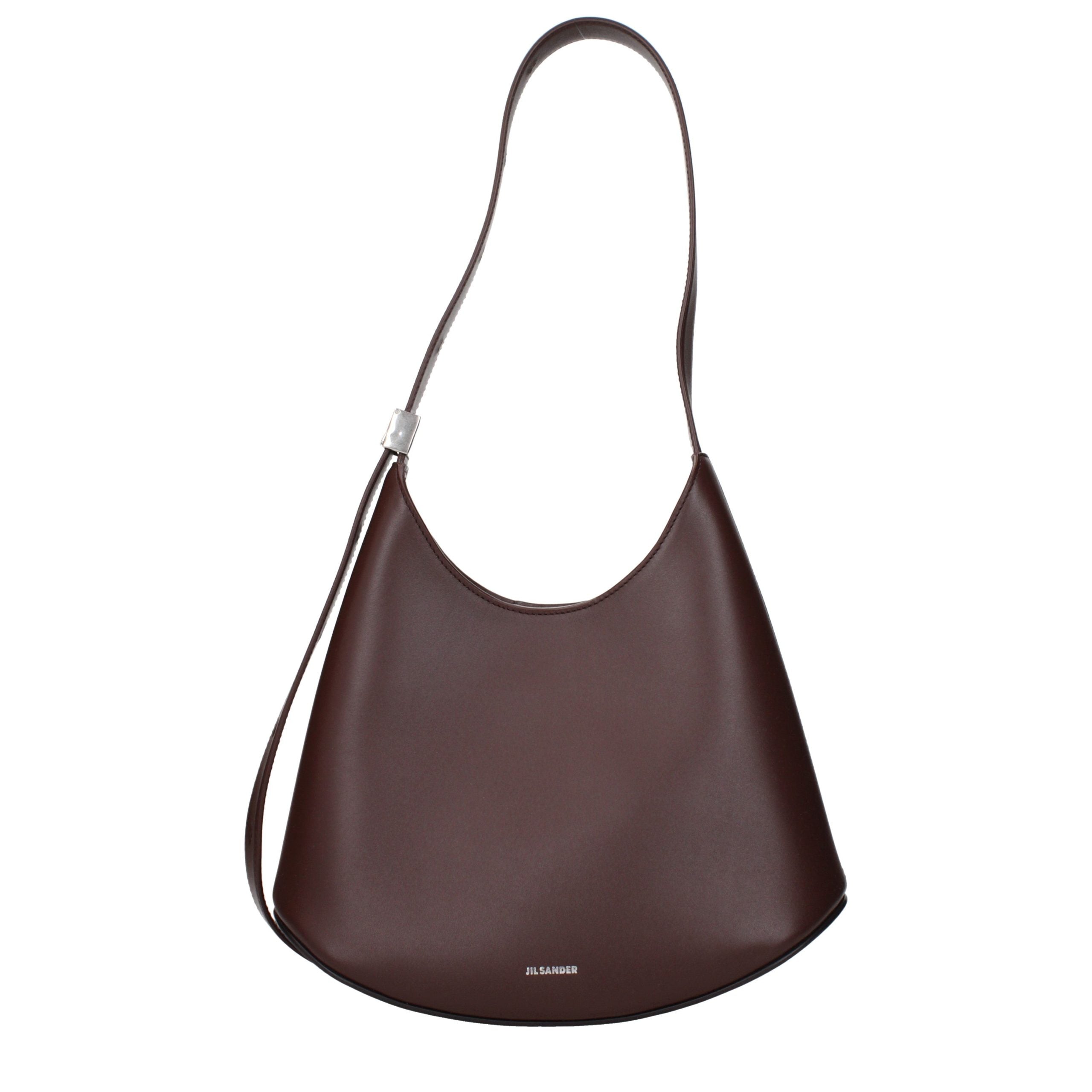 Red Leather Shoulder Bag