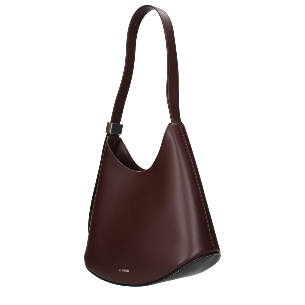 Red Leather Shoulder Bag