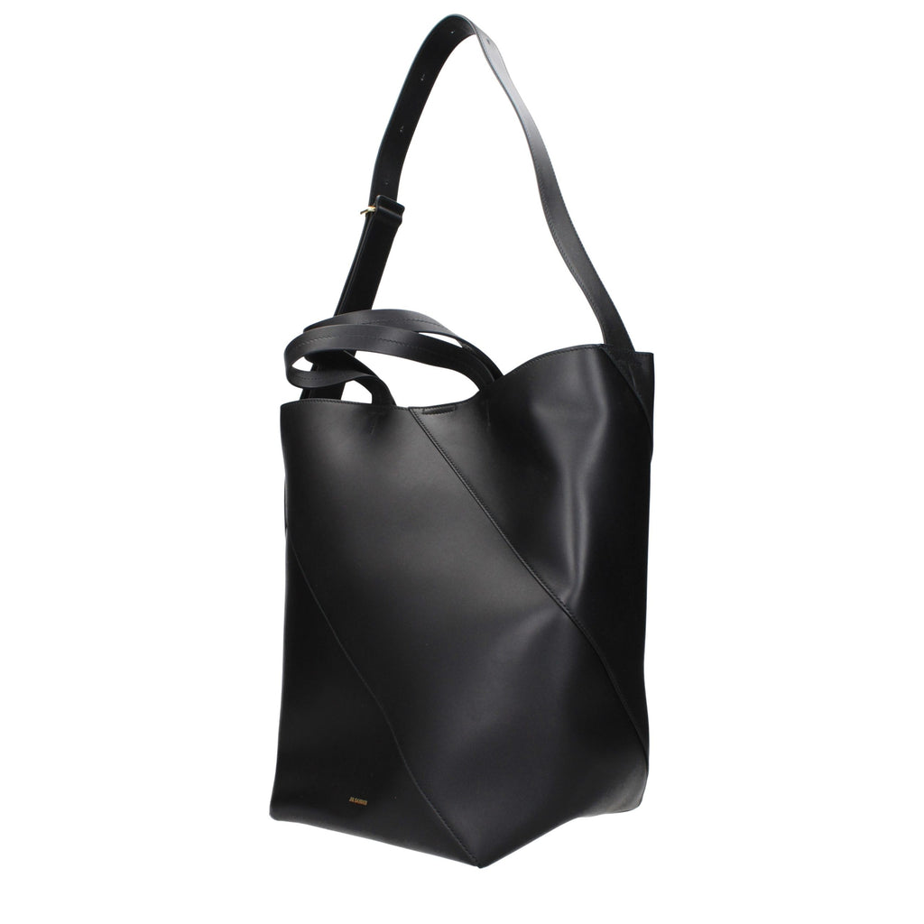 Black Leather Crossbody Bag