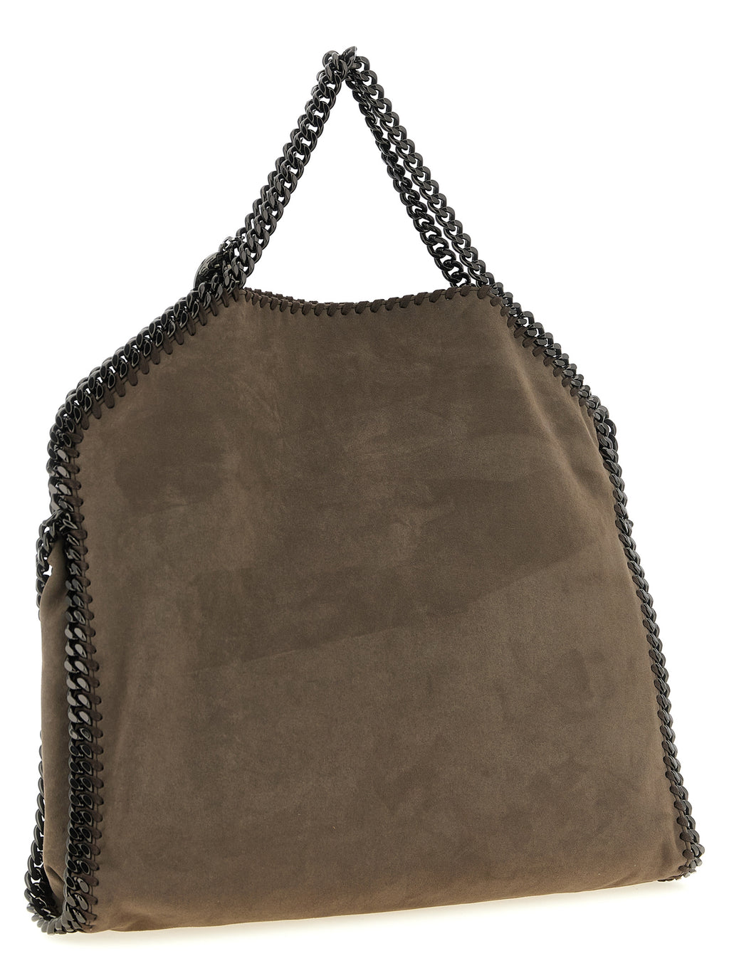 Gray Polyamide Handbag