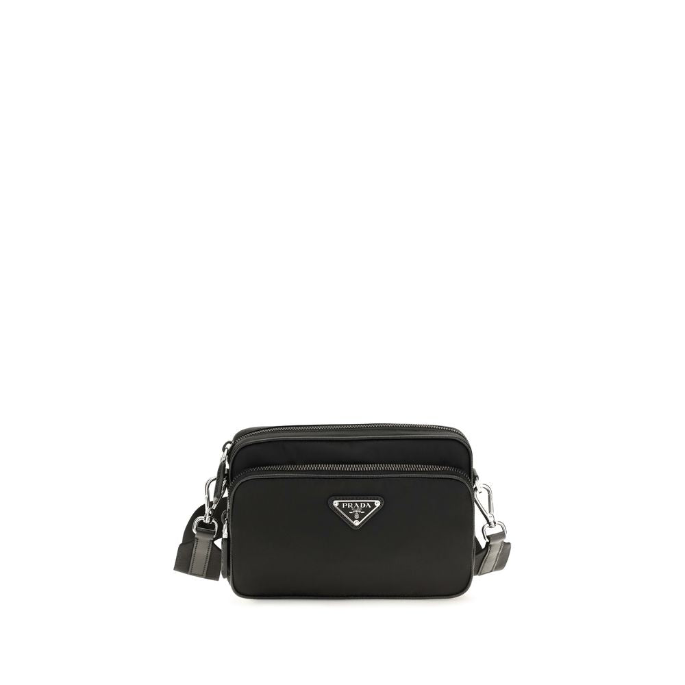 Black Nylon Shoulder Bag