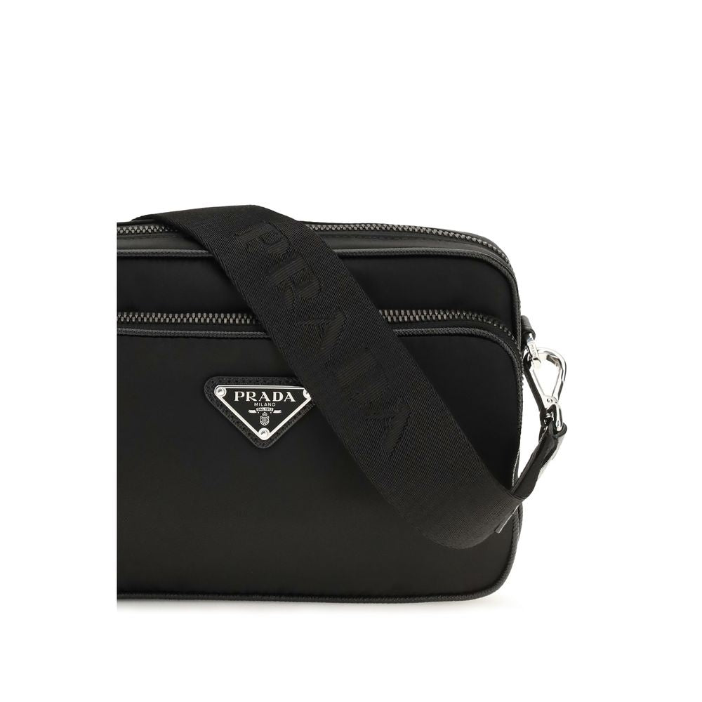 Black Nylon Shoulder Bag