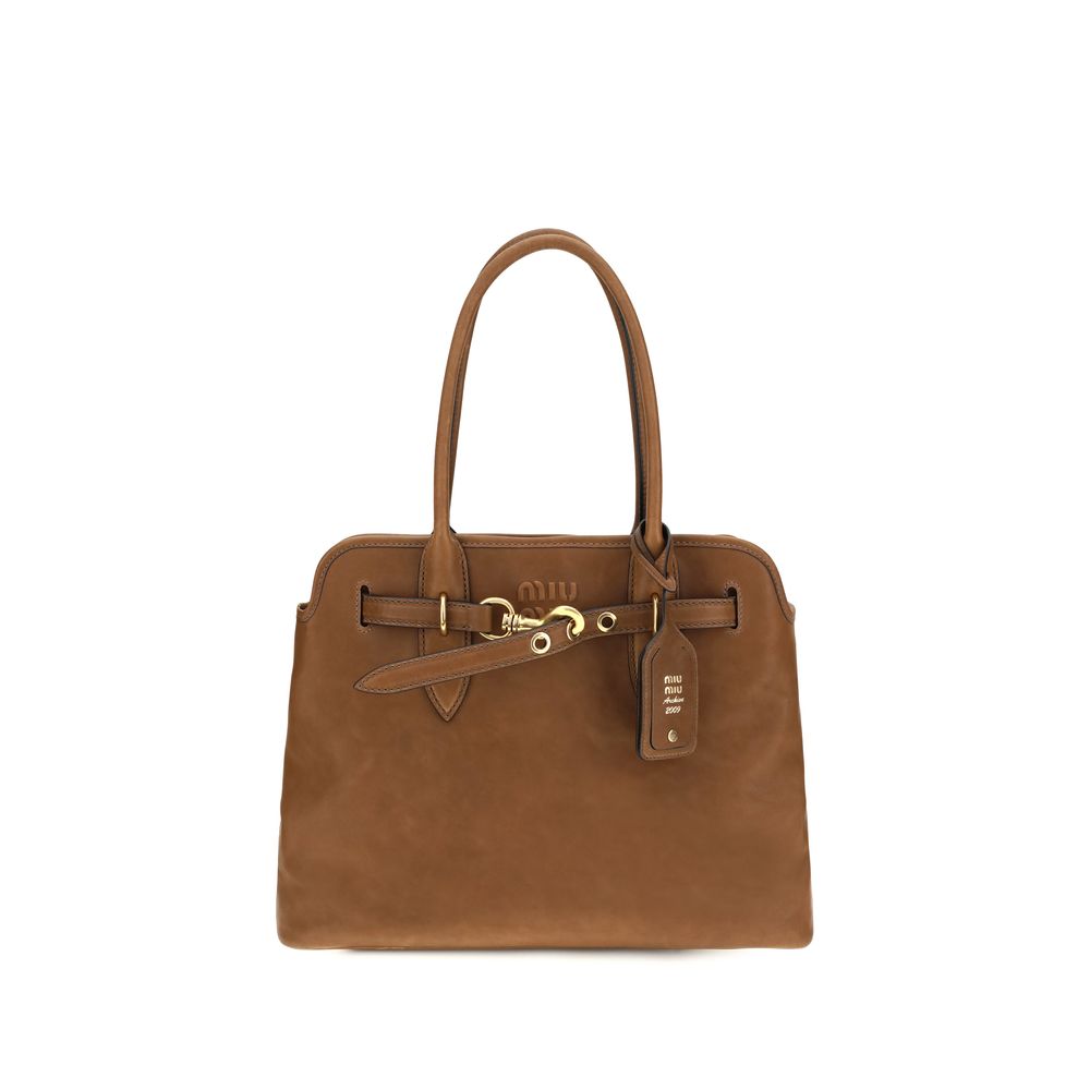 Brown Calf Leather Bos Taurus Shoulder Bag