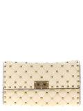 White Lamb Leather Shoulder Bag