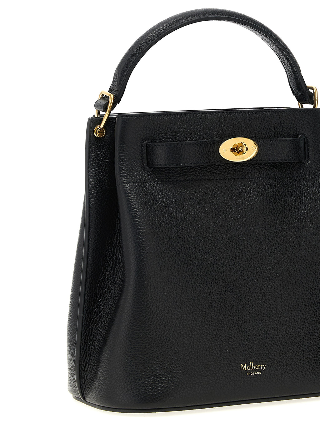Black Calfskin Crossbody Bag